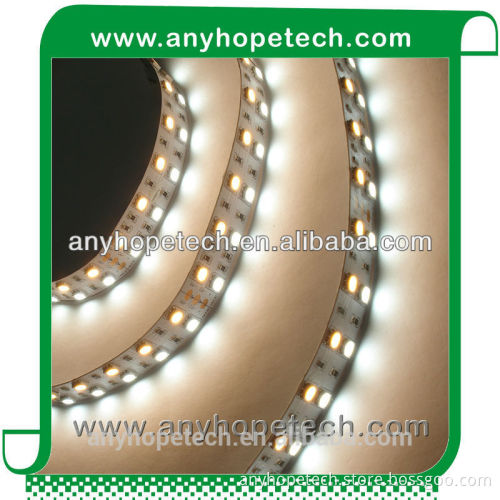 2 years warranty view angle 120 degree 120leds bi-color outdoor led light strips 15mm